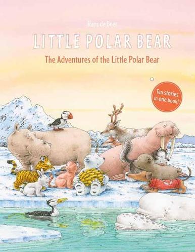 Бумажная книга «The Adventures of the Little Polar Bear», автор Ханс де Бир - фото №1