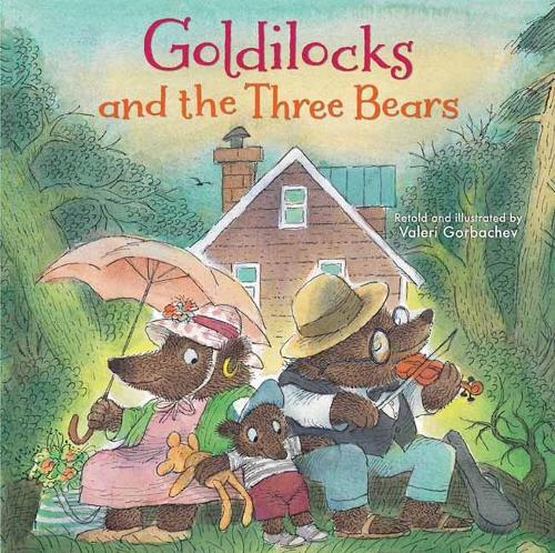 Паперова книга «Goldilocks and the Three Bears» - фото №1