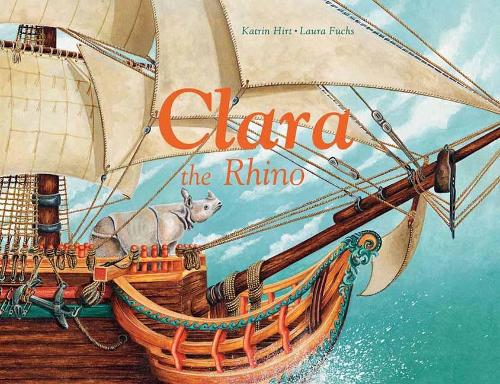 Бумажная книга «Clara the Rhino», авторов Катрин Хирт, Лора Фукс - фото №1