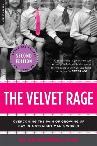 Паперова книга «The Velvet Rage: Overcoming the Pain of Growing Up Gay in a Straight Man's World», автор Алан Даунс - фото №1