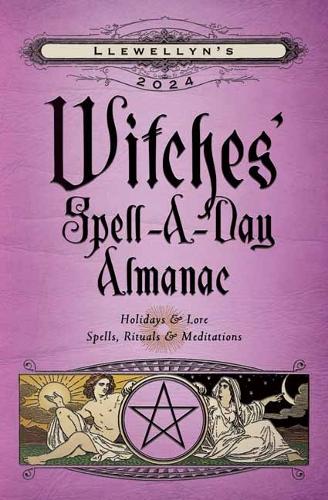 Паперова книга «Llewellyn's 2024 Witches' Spell-A-Day Almanac», авторів Барбара Ардінгер, Llewellyn Worldwide, Ltd - фото №1