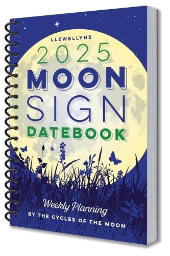 Паперова книга «Llewellyn's 2025 Moon Sign Datebook: Weekly Planning by the Cycles of the Moon», автор Ллевеллін - фото №1