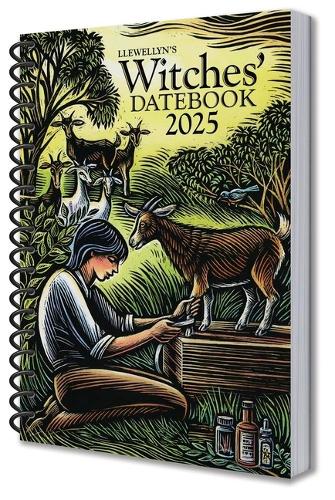 Паперова книга «Llewellyn's 2025 Witches' Datebook», авторів Іво Домінгес, Ллевеллін - фото №1