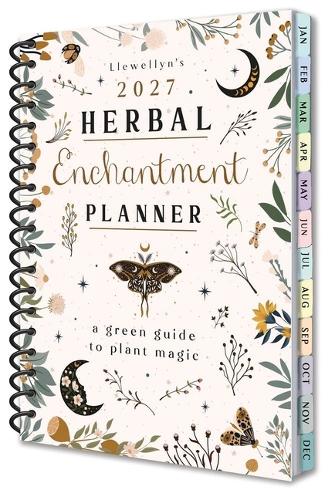 Бумажная книга «Llewellyn's 2027 Herbal Enchantment Planner: A Green Guide to Plant Magic», авторов Ллевеллин Ллевеллин, Моника Кроссон - фото №1