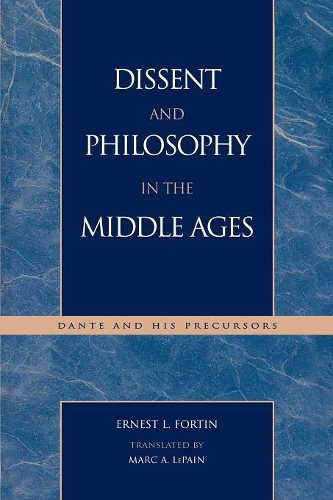 Паперова книга «Dissent and Philosophy in the Middle Ages: Dante and His Precursors», автор Ернест Л. Фортін - фото №1