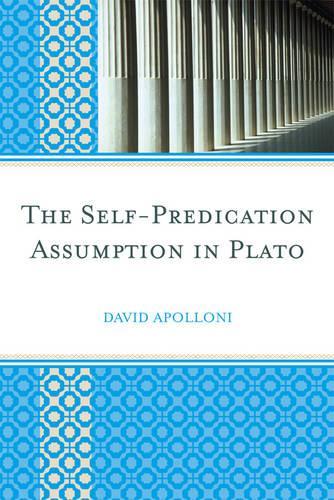 Паперова книга «The Self-Predication Assumption in Plato», автор Девід Аполлоні - фото №1