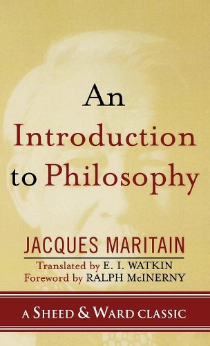 Паперова книга «An Introduction to Philosophy», автор Жак Маритен - фото №1