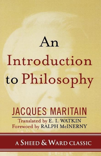 Паперова книга «An Introduction to Philosophy», автор Жак Маритен - фото №1