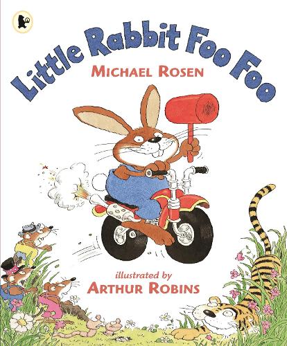 Паперова книга «Little Rabbit Foo Foo», автор Майкл Розен - фото №1