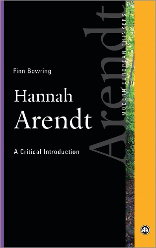 Бумажная книга «Hannah Arendt: A Critical Introduction», автор Финн Боуринг - фото №1