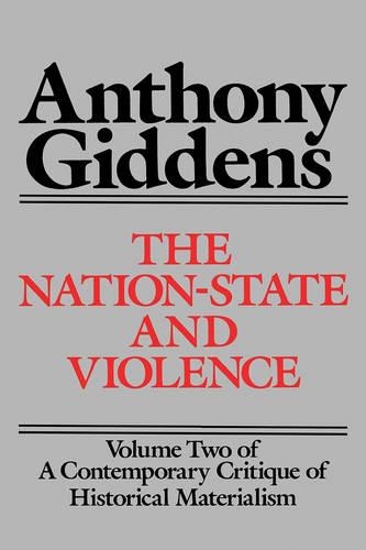 Бумажная книга «The Nation-State and Violence», автор Энтони Гидденс - фото №1