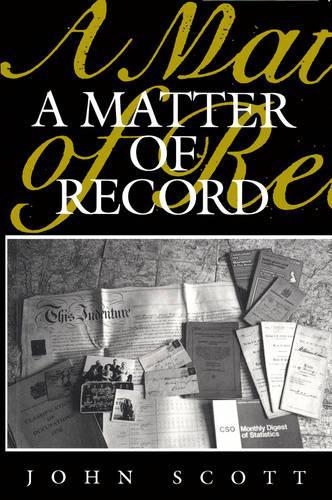 Паперова книга «A Matter of Record: Documentary Sources in Social Research», автор Джон Скотт - фото №1