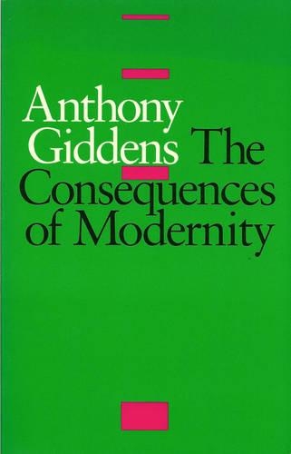 Паперова книга «The Consequences of Modernity», автор Ентоні Гідденс - фото №1