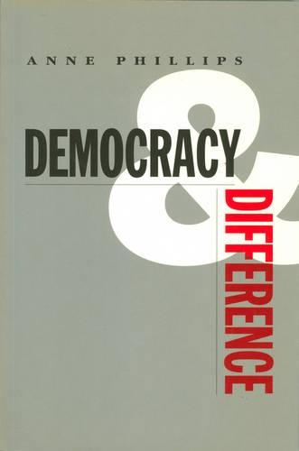 Паперова книга «Democracy and Difference», автор Енн Філліпс - фото №1