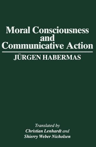Паперова книга «Moral Consciousness and Communicative Action», автор Юрген Хабермас - фото №1