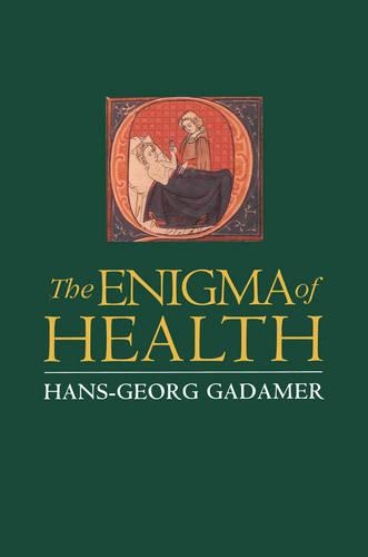 Бумажная книга «The Enigma of Health: The Art of Healing in a Scientific Age», автор Ганс-Георг Гадамер - фото №1