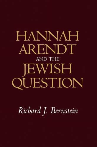 Бумажная книга «Hannah Arendt and the Jewish Question», автор Ричард Дж. Бернштейн - фото №1