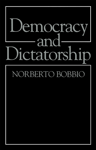 Паперова книга «Democracy and Dictatorship: The Nature and Limits of State Power», автор Норберто Боббіо - фото №1