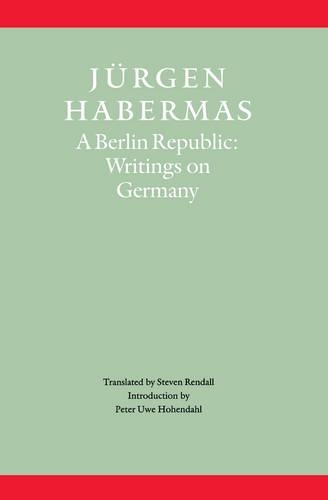 Бумажная книга «A Berlin Republic: Writings on Germany», автор Юрген Хабермас - фото №1