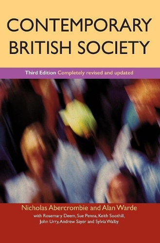 Паперова книга «Contemporary British Society», авторів Алан Ворд, Ніколас Аберкромбі - фото №1