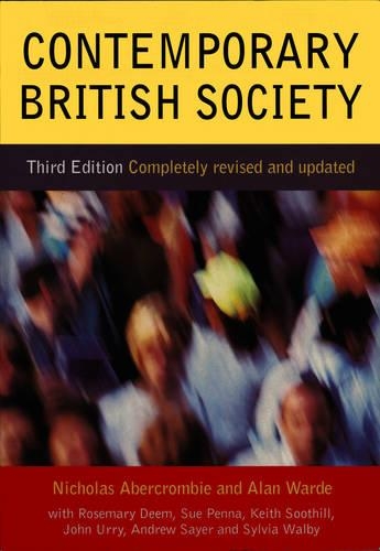 Бумажная книга «Contemporary British Society», авторов Алан Уорд, Николас Аберкромби - фото №1