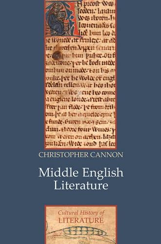 Бумажная книга «Middle English Literature», автор Кристофер Кэннон - фото №1