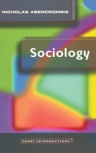 Паперова книга «Sociology: A Short Introduction», автор Ніколас Аберкромбі - фото №1