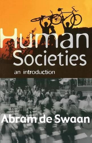 Паперова книга «Human Societies: An Introduction», автор Абрам де Сваан - фото №1