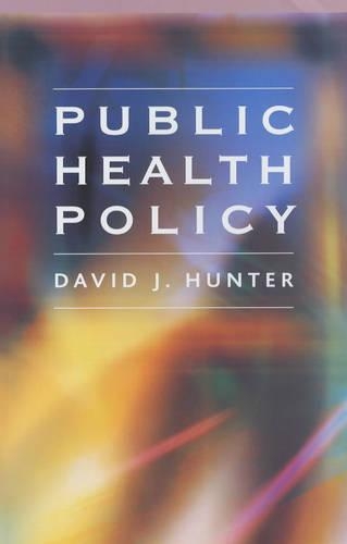 Бумажная книга «Public Health Policy», автор Дэвид Хантер - фото №1