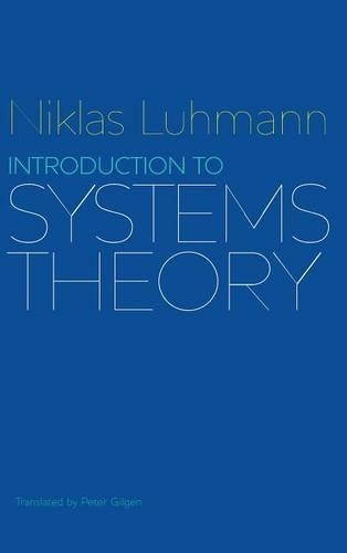 Паперова книга «Introduction to Systems Theory», автор Ніклас Луман - фото №1