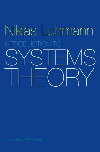 Паперова книга «Introduction to Systems Theory», автор Ніклас Луман - фото №1