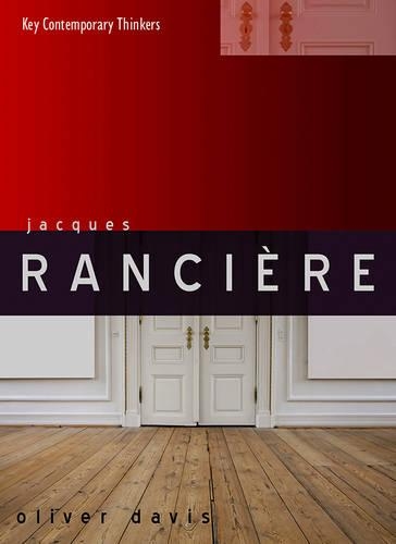 Паперова книга «Jacques Rancière», автор Олівер Девіс - фото №1