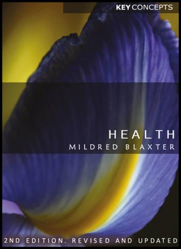 Бумажная книга «Health», автор Милдред Блакстер - фото №1