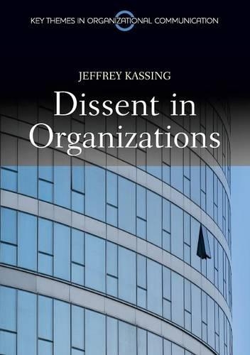 Паперова книга «Dissent in Organizations», автор Джеффрі Кассінг - фото №1