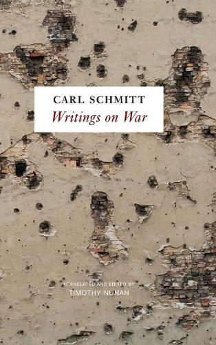 Бумажная книга «Writings on War», автор Карл Шмитт - фото №1