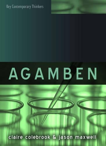 Паперова книга «Agamben», авторів Клер Коулбрук, Джейсон Максвелл - фото №1