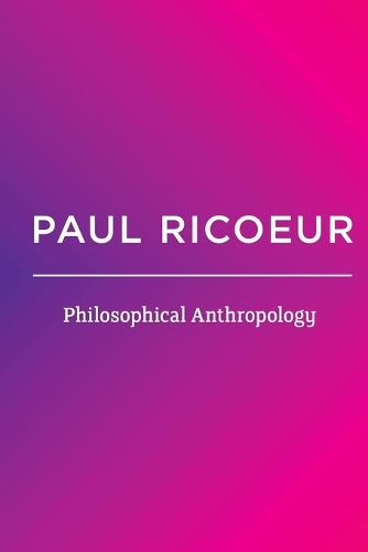 Паперова книга «Philosophical Anthropology», автор Пол Рікер - фото №1