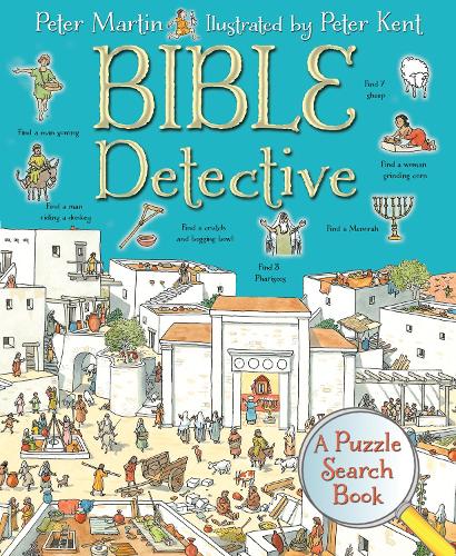 Бумажная книга «Bible Detective: A Puzzle Search Book», автор Питер Мартин - фото №1