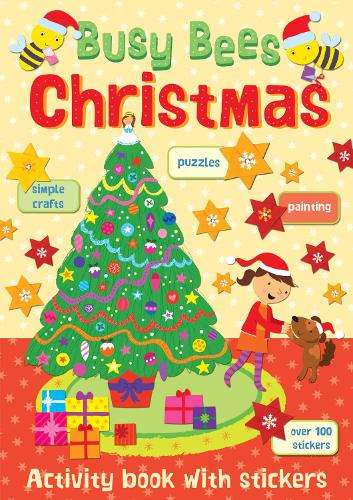Бумажная книга «Busy Bees Christmas», автор Кристина Гудингс - фото №1