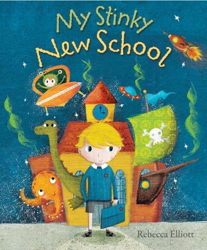 Бумажная книга «My Stinky New School», автор Ребекка Эллиотт - фото №1