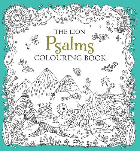 Бумажная книга «The Lion Psalms Colouring Book», автор Антония Джексон - фото №1