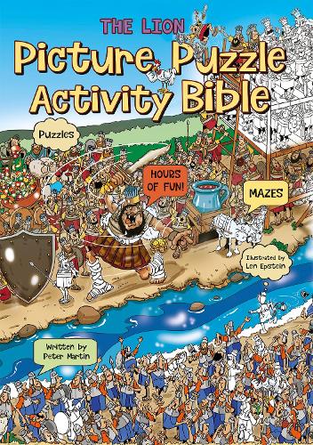 Паперова книга «The Lion Picture Puzzle Activity Bible», автор Пітер Мартін - фото №1