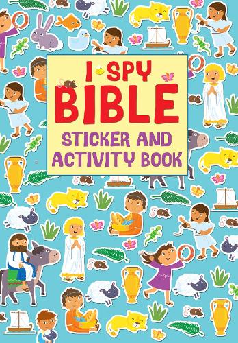 Бумажная книга «I Spy Bible Sticker and Activity Book», автор Джулия Стоун - фото №1