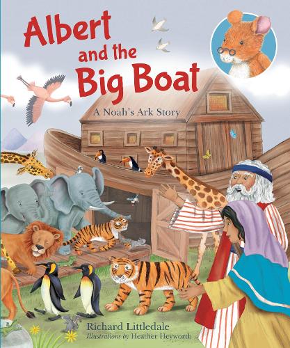 Бумажная книга «Albert and The Big Boat: A Noah's Ark Story», автор Ричард Литтлдейл - фото №1