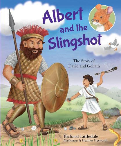 Бумажная книга «Albert and the Slingshot: The Story of David and Goliath», автор Ричард Литтлдейл - фото №1