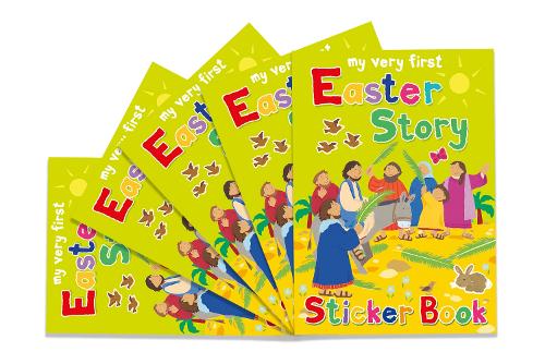 Бумажная книга «Easter Story Sticker Book: 5 Pack», автор Алекс Эйлифф, Лоис Рок - фото №1