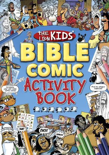 Паперова книга «The Lion Kids Bible Comic Activity Book», автор Ед Шательє - фото №1