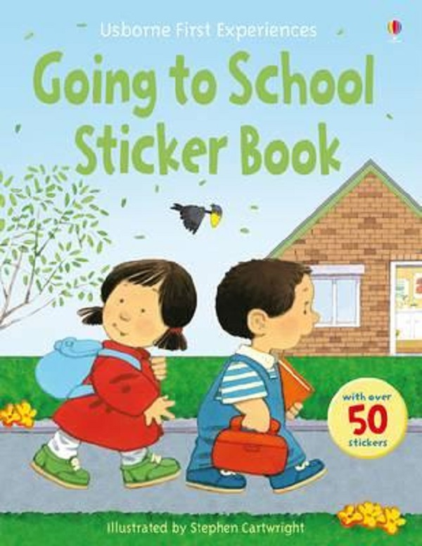 [object Object] «Usborne First Experiences Going to School Sticker Book», автор Энн Чиварди - фото №1