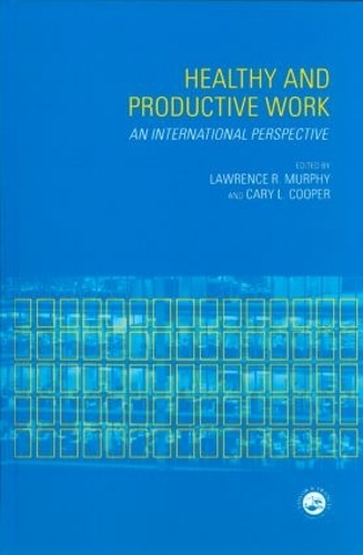 Паперова книга «Healthy and Productive Work: An International Perspective» - фото №1