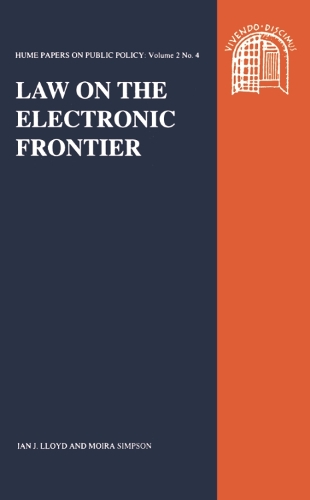 Бумажная книга «Law on the Electronic Frontier», авторов Гектор Л. Маккуин, Мойра Дж. Симпсон - фото №1